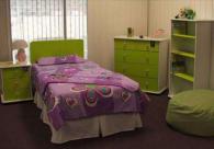 Детска стая в бук и зелено Детска стая в бук и зелено