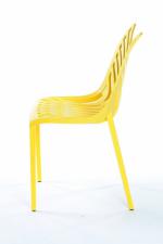 Жълт модерен стол