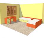 Детска стая за близнаци Детска стая за близнаци