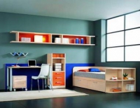 Детска стая - светъл дървесен декор Детска стая - светъл дървесен декор