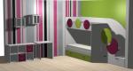 Детска стая с двуетажно легло Детска стая с двуетажно легло