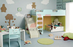 Двуетажна детска стая Двуетажна детска стая