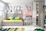 Обзавеждане за голяма детска стая с по поръчка Обзавеждане за голяма детска стая с по поръчка
