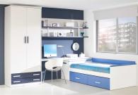 Детска стая по поръчка с едно легло Детска стая по поръчка с едно легло