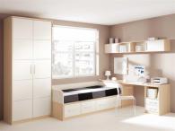 Детска стая в светли дървесни декори Детска стая в светли дървесни декори