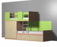 Двуетажно легло за детска стая гр София Двуетажно легло за детска стая гр София