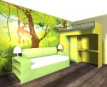 Детска стая в жълто и зелено гр София Детска стая в жълто и зелено гр София