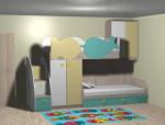 Цветна детска стая за момчета ПДЧ гр София Цветна детска стая за момчета ПДЧ гр София