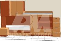 Детско легло на два етажа
Детско легло на два етажа